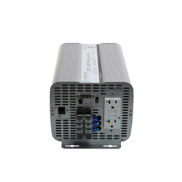 Aims Power - 2000 Watt ETL Listed to UL458 Power Inverter - 12 VDC 120 VAC 60Hz - PWRINV200012120W