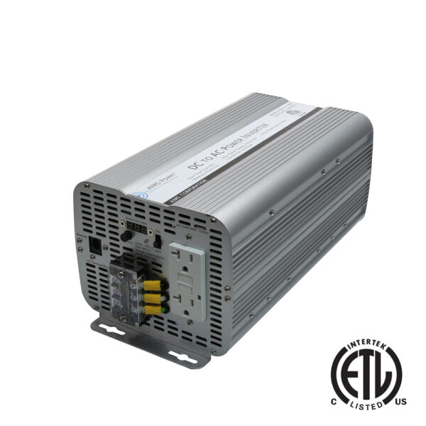 Aims Power - 3000 Watt UL458 Listed Power Inverter - 12 VDC 120 VAC 60Hz - PWRINV300012120W