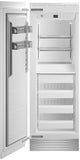Bertazzoni | 30" Built-in Refrigerator column - Panel Ready - Left swing door and 30" Built-in Freezer column - Panel Ready - Left swing door