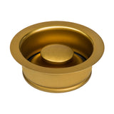 Ruvati Garbage Disposal Flange for Kitchen Sinks – Brass/Gold Tone Stainless Steel – RVA1041GG