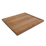 Ruvati 17 x 16 inch Solid Wood Dual-Tier Replacement Cutting Board for Ruvati Workstation Sinks – RVA1233