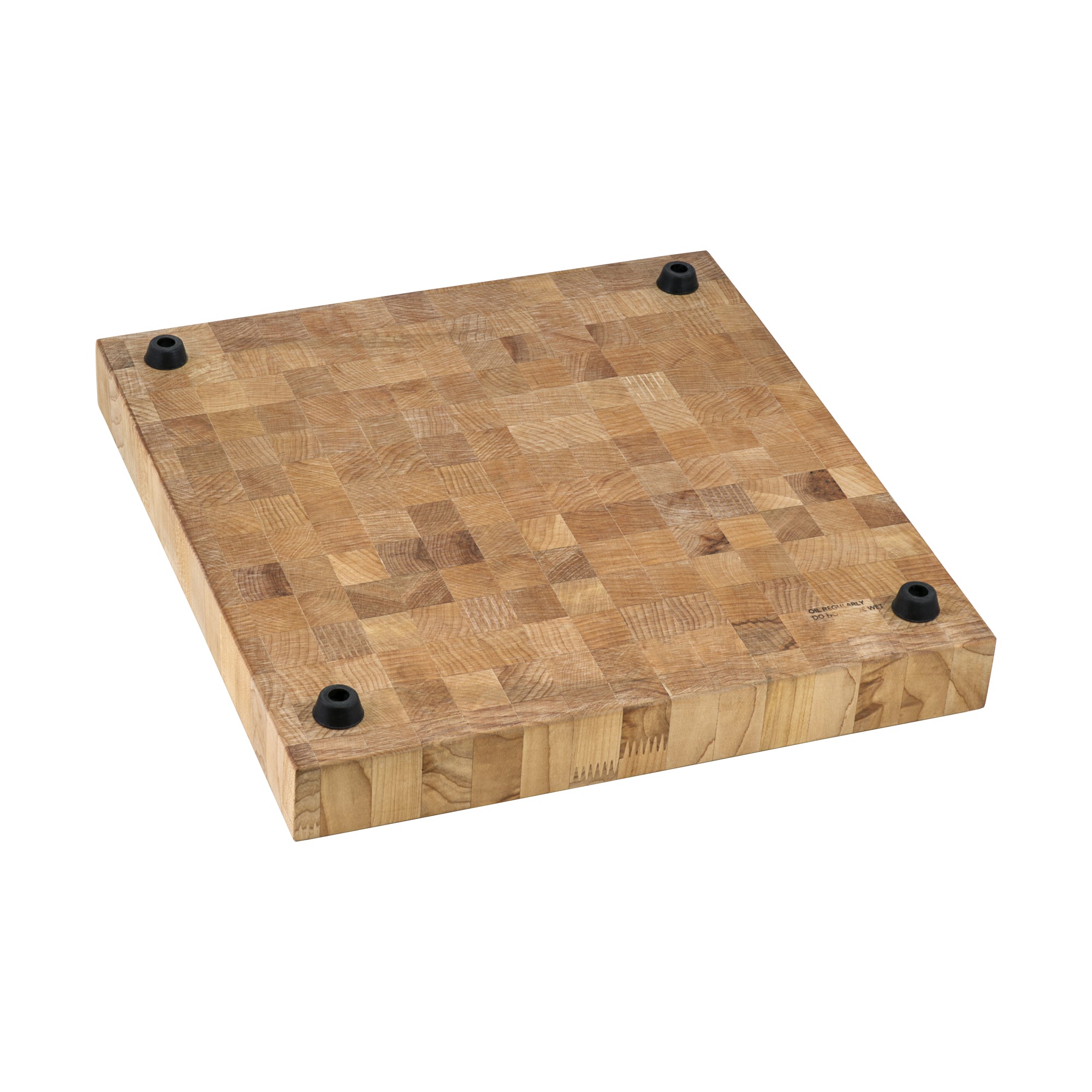 Ruvati 17 x 16 x 2 inch thick End-Grain American Maple Butcher Block Solid Wood Large Cutting Board – RVA2445MPL