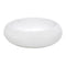 18 inch Round Bathroom Vessel Sink White Above Vanity Counter Circular Porcelain Ceramic