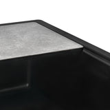Ruvati 33-inch Granite Composite Workstation Drop-in Topmount Kitchen Sink Espresso Brown – RVG1302ES Model: RVG1302ES