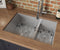 28-inch Low-Divide Undermount Tight Radius 60/40 Double Bowl 16 Gauge Stainless Steel Kitchen Sink