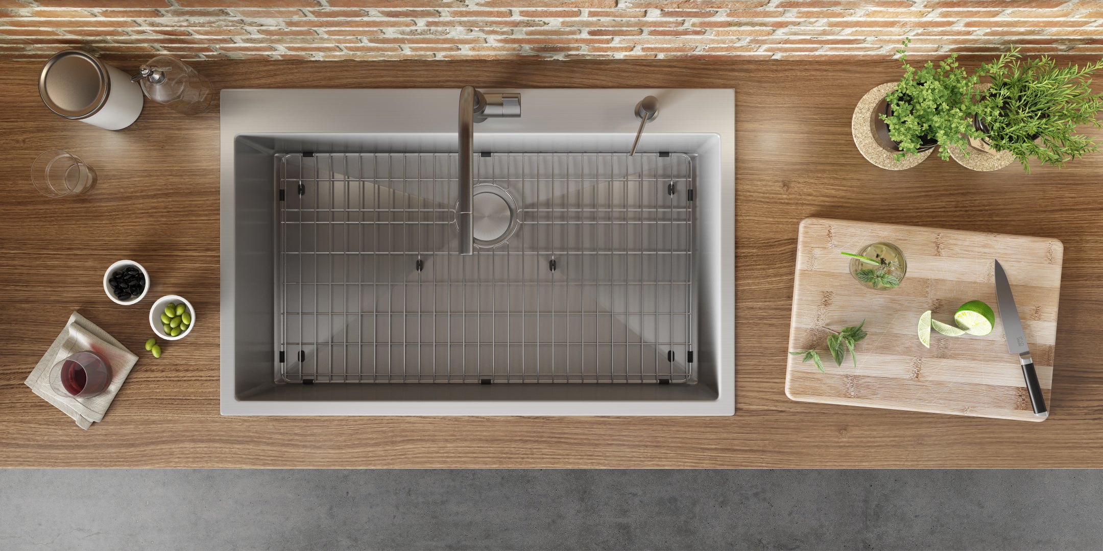 28-inch Drop-in Tight Radius Topmount 16 Gauge Stainless Steel Kitchen Sink Single Bowl