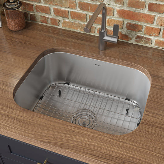 21-inch Undermount 16 Gauge Stainless Steel Kitchen Sink Single Bowl