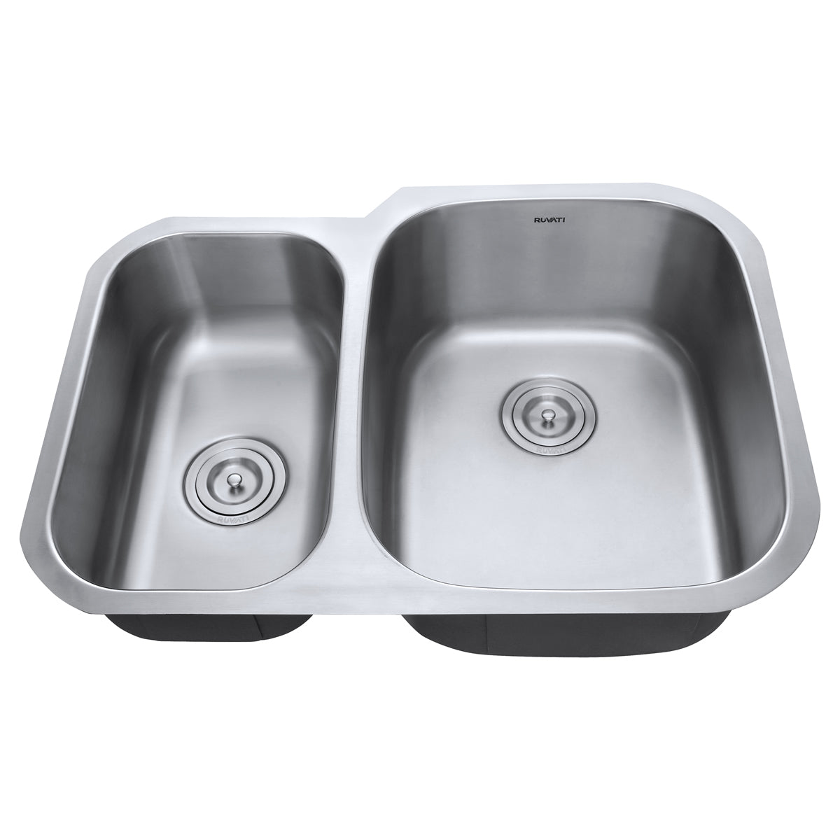 29-inch Undermount 40/60 Double Bowl 16 Gauge Stainless Steel Kitchen Sink