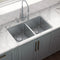 31-inch Undermount Kitchen Sink 50/50 Double Bowl 16 Gauge Stainless Steel