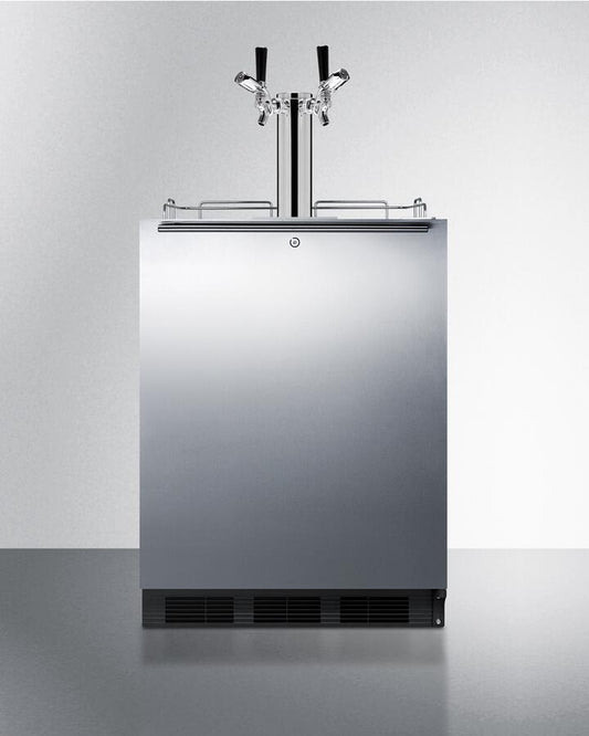 Summit - 24" Wide Built-In Kegerator, ADA Compliant | [SBC58BLBIADALock]