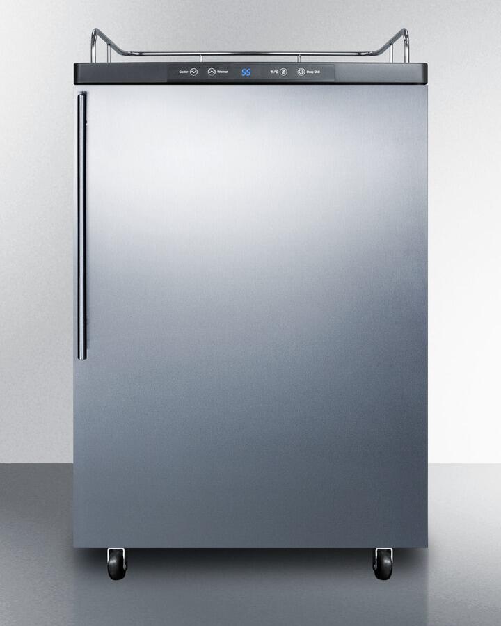 Summit - 24" Wide Built-In Kegerator | [SBC635MBI7NKSSHV]