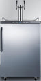 Summit - 24" Wide Built-In Kegerator | [SBC635MBI7SSTBTWIN]