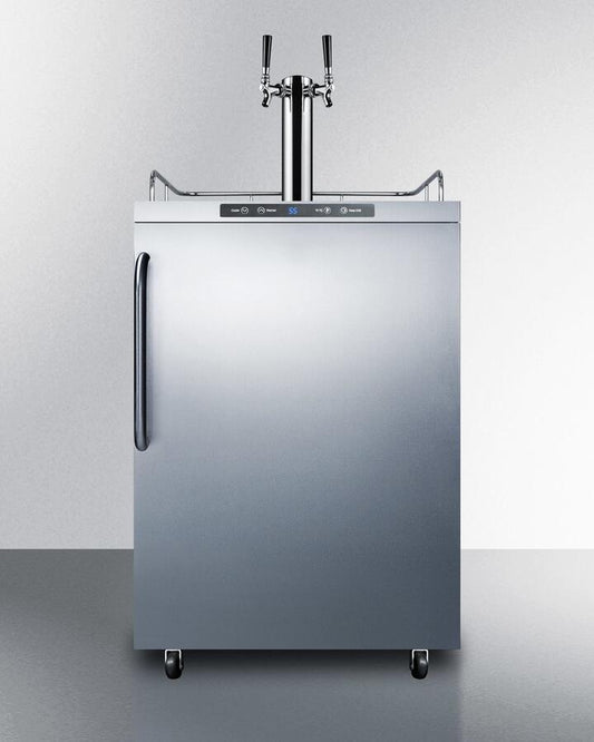 Summit - 24" Wide Outdoor Kegerator | [SBC635MOS7TWIN]