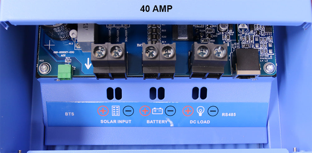 Aims Power - 40 Amp MPPT Solar Charge Controller - SCC40AMPPT