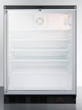 Summit - 24" Wide Built-In Craft Beer Pub Cellar | [SCR600BGLBIDTPUBSH]