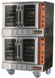 Sierra - Commercial - Double Deck Full Size Gas Convection Oven with Thermostatic Controls - SRCO-2