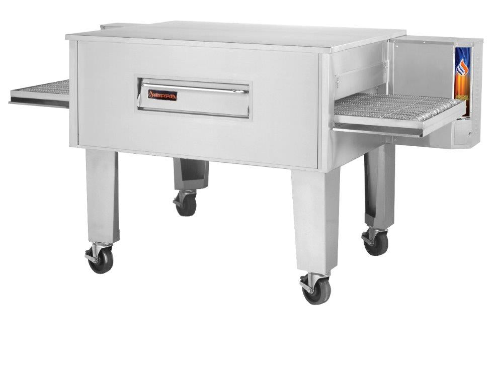 Sierra - Commercial - Single Deck Gas Conveyor Oven, Floor Model, (1) 60"W Conveyor Belt- C3260G