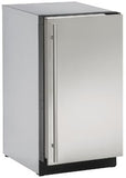 U-Line | Clear Ice Machine 18" Reversible Hinge Stainless Solid 115v | 3000 Series | U-3018CLRS-00C