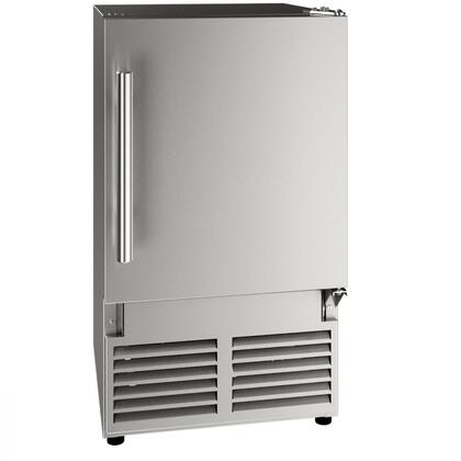 U-Line | Ice Maker 14" Reversible Hinge Stainless Solid 115v | ADA Collection | UACR014-SS01A