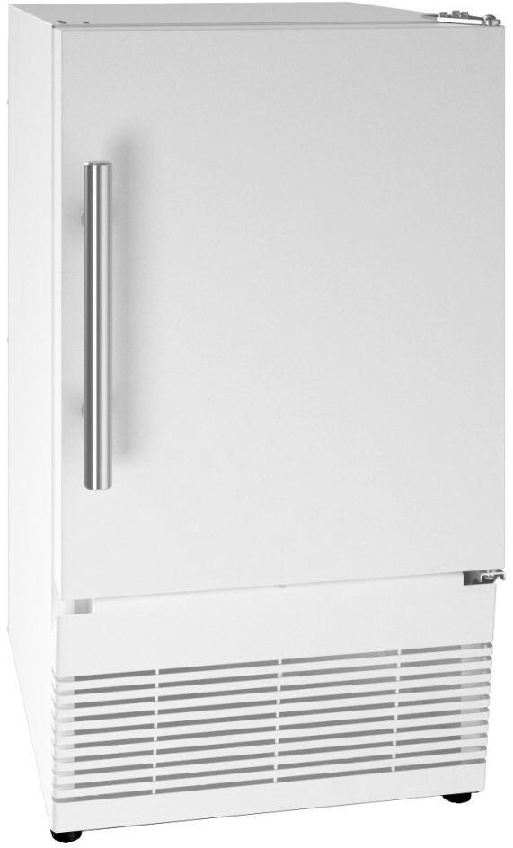 U-Line | Ice Maker 15" Reversible Hinge White Solid 115v | ADA Collection | UACR015-WS01A