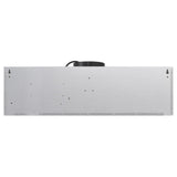 Cosmo - 36 in. Under Cabinet Range Hood with Push Button Controls, 3-Speed Fan, LED Lights and Permanent Filters in Stainless Steel | UC36