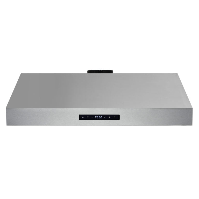 Cosmo - UMC30-DL Ductless Under Cabinet Stainless Steel Range Hood with LED Light, 380 CFM, Permanent Filters, 30 in., Stainless Steel | UMC30-DL