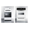 Summit - 24" Wide Gas Range and 24" Wide Gas Wall Oven Bundle