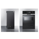Summit - 15" wide fit for built-in or freestanding use in the home or commercial settings and 24" Wide Gas Wall Oven Bundle