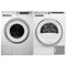 ASKO -24 Inch Wide 2.8 Cu Ft. Front Loading Washer and ASKO - Logic HP Steam White XL CD