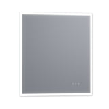 Arpella - Lucent 34 in. x 36 in. Wall Mounted LED Vanity Mirror with Color Changer, Memory Dimmer and Defogger - LEDCM3436