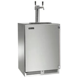 Perlick - 24" C-Series Outdoor Beer Dispenser - Dual Tap with stainless steel solid door,  , with lock - HC24TO-2