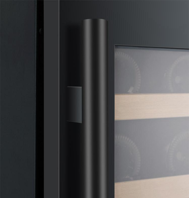 Allavino Wine & Beverage Centers Wide FlexCount II Tru-Vino 112 Bottle Dual Zone Black Side-by-Side Wine Refrigerator - 2X-VSWR56-1B20