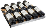 Allavino Wine & Beverage Centers Wide FlexCount II Tru-Vino 56 Bottle/124 Can Stainless Steel Side-by-Side Wine Refrigerator/Beverage Center - 3Z-VSWB24-3S20