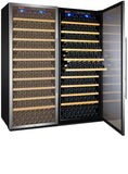 Allavino Wine & Beverage Centers Wide Vite II Tru-Vino 554 Bottle Dual Zone Stainless Steel Side-by-Side Wine Refrigerator - 2X-YHWR305-1S20