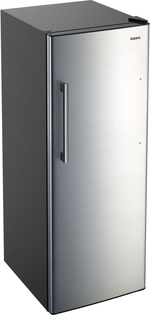  Galanz GLF11US2A16 Upright Temperature Control Convertible  Refrigerator/Freezer, Stainless Steel, 11 Cu.Ft : Appliances