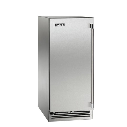 Perlick - 15" Signature Series Outdoor Wine Reserve with stainless steel solid door, with lock - HP15WO