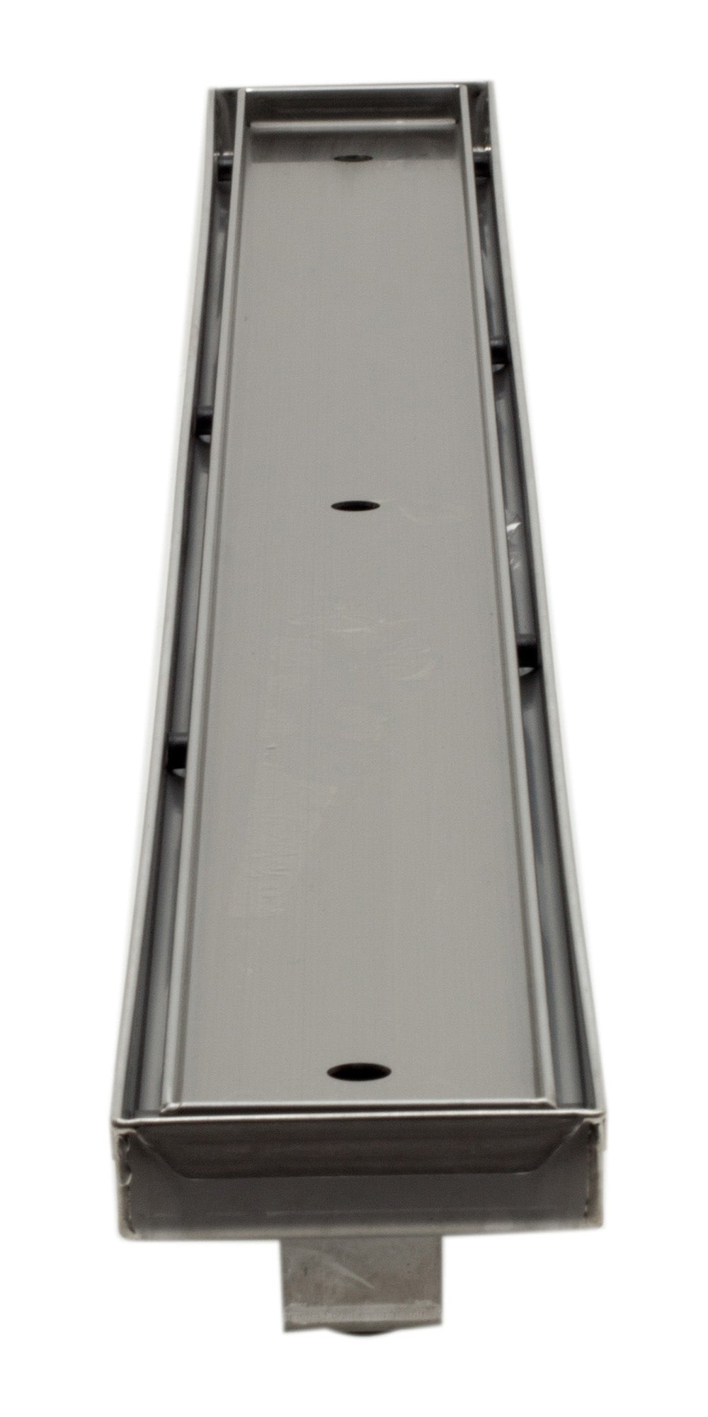 ALFI Brand - 36" Modern Stainless Steel Linear Shower Drain  w/o Cover | ABLD36A