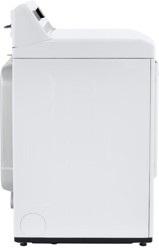 LG - 7.3 cu. ft. White Ultra Large High Efficiency Gas Dryer | DLG7151W