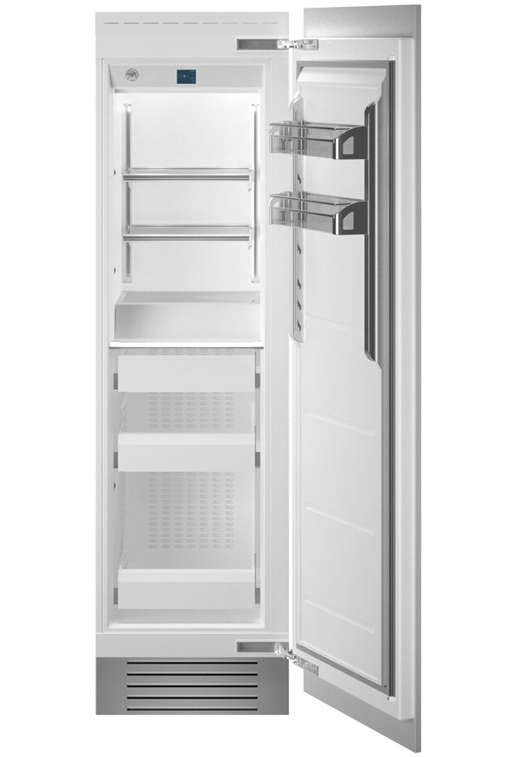 Bertazzoni | 24" Built-in Refrigerator column - Panel Ready - Right swing door and 24" Built-in Freezer column - Panel Ready - Right swing door Bundle
