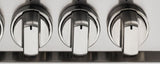 Bertazzoni | 24" Master Series range - Gas oven - 4 aluminum burners | MAST244GASBIE