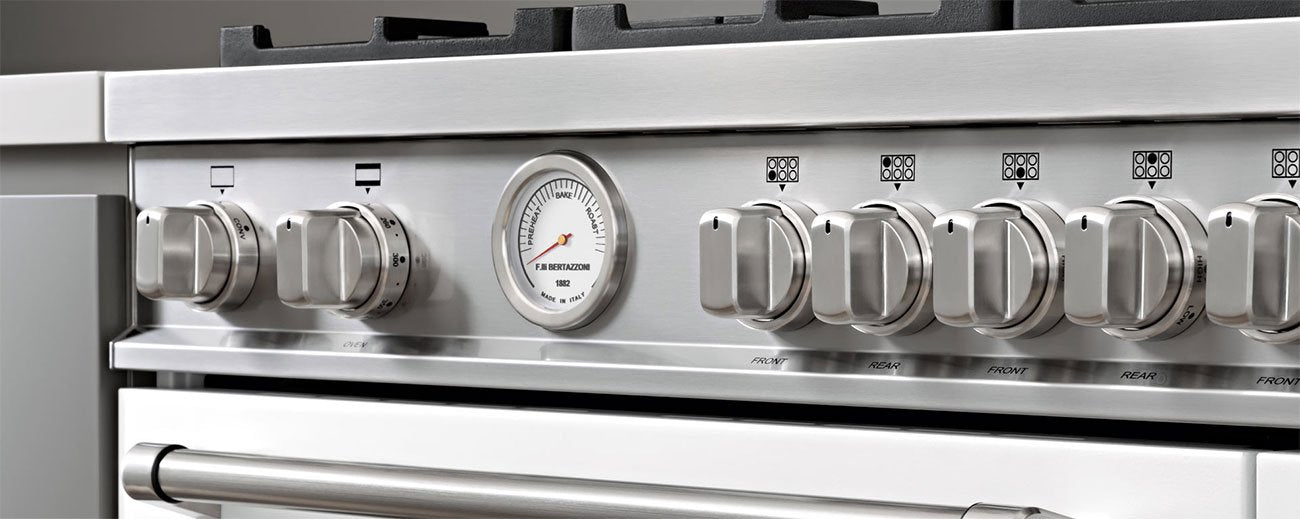 Bertazzoni | 30" Master Series range - Electric oven - 5 aluminum burners | MAST305DFMXE