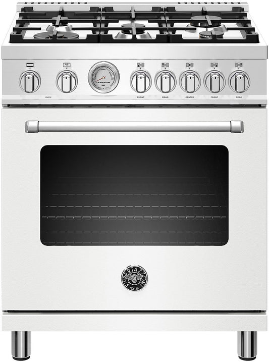 Bertazzoni | 30" Master Series range - Electric oven - 5 aluminum burners | MAST305DFMBIE