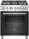Bertazzoni | 30" Master Series range - Gas oven - 5 aluminum burners | MAST305GASNEE