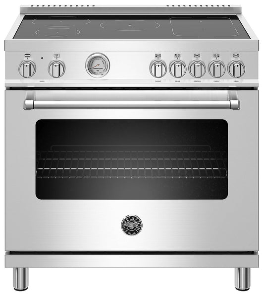 Bertazzoni | 36" Master Series range - Electric oven - 5 induction zones | MAST365INMXE