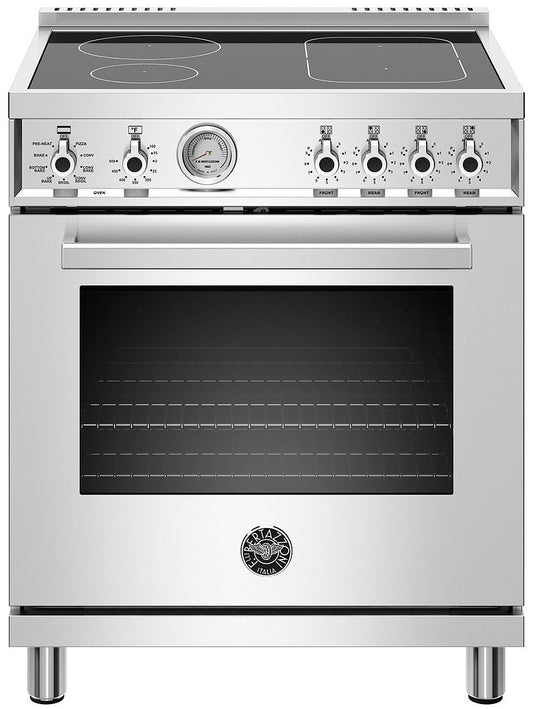 Bertazzoni | 30" Professional Series range - Electric oven - 4 induction zones | PROF304INMXE