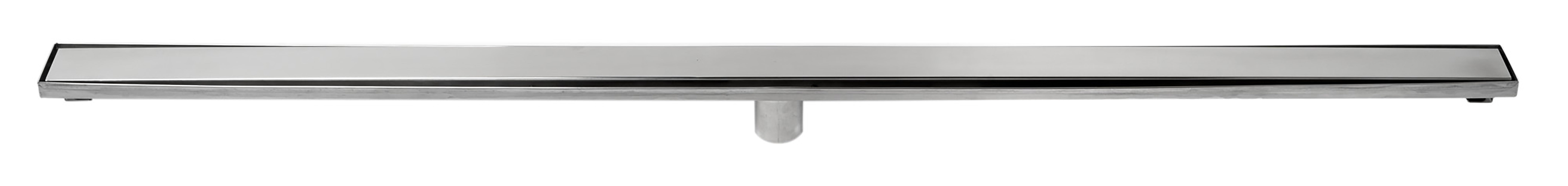 ALFI Brand - 59" Polished Stainless Steel Linear Shower Drain with Solid Cover | ABLD59B-PSS