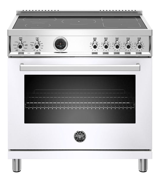 Bertazzoni | 36" Professional Series range - Electric self clean oven - 5 induction zones | PROF365INSBIT