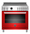 Bertazzoni | 36" Professional Series range - Electric self clean oven - 5 induction zones | PROF365INSROT