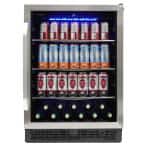Danby - 5.3 Integrated Beverage Center, 138 Cans & 6 Wine Bottles | SBC057D1BSS