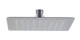 ALFI Brand - Solid Polished Stainless Steel 8" Square Ultra Thin Rain Shower Head | RAIN8S-PSS